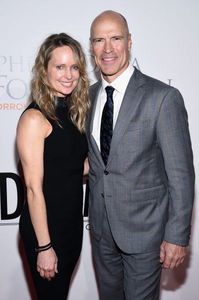 NEW YORK, NY - NOVEMBER 02: Kim Clark (L) and former ice hockey player Mark Messier attends the Samsung annual charity gala 2017 at Skylight Clarkson Sq on November 2, 2017 in New York City. (Photo by Dimitrios Kambouris/Getty Images for Samsung)