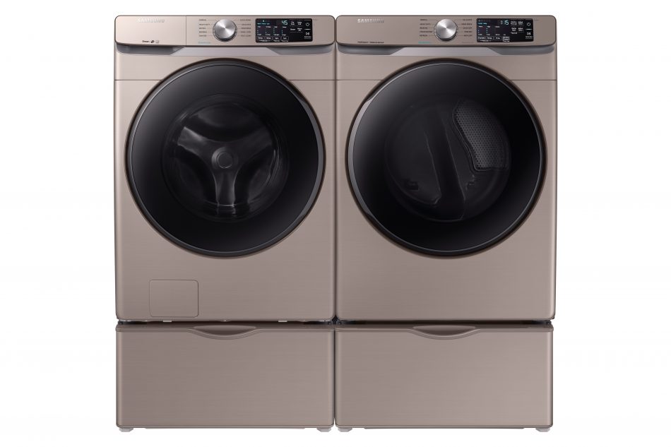 kbis 2019 washer dryer WF/DVE/DVG45R6100 - Champagne