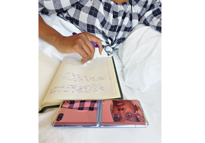 Image for Tony-Nominated Actress and Singer Condola Rashad Shares How She’s Using Her Galaxy Z Flip and AirDresser to Stay Creative and Connected as She Readies for New Music Launch