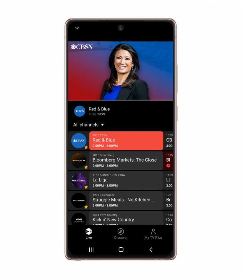 [Update] Samsung TV Plus To Debut on Select Galaxy Smartphones