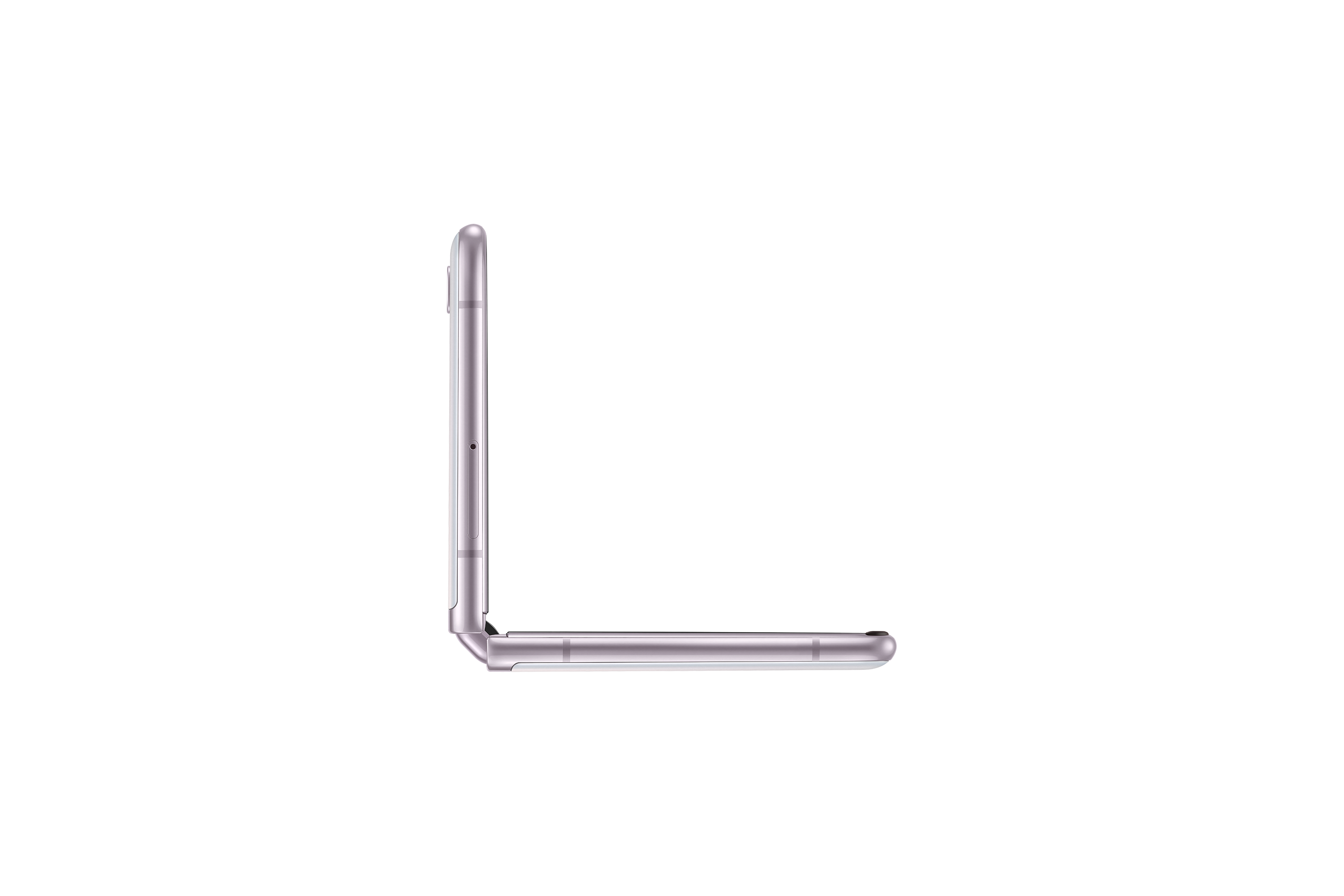 galaxyzflip5g_sidetabletop_mystic-white