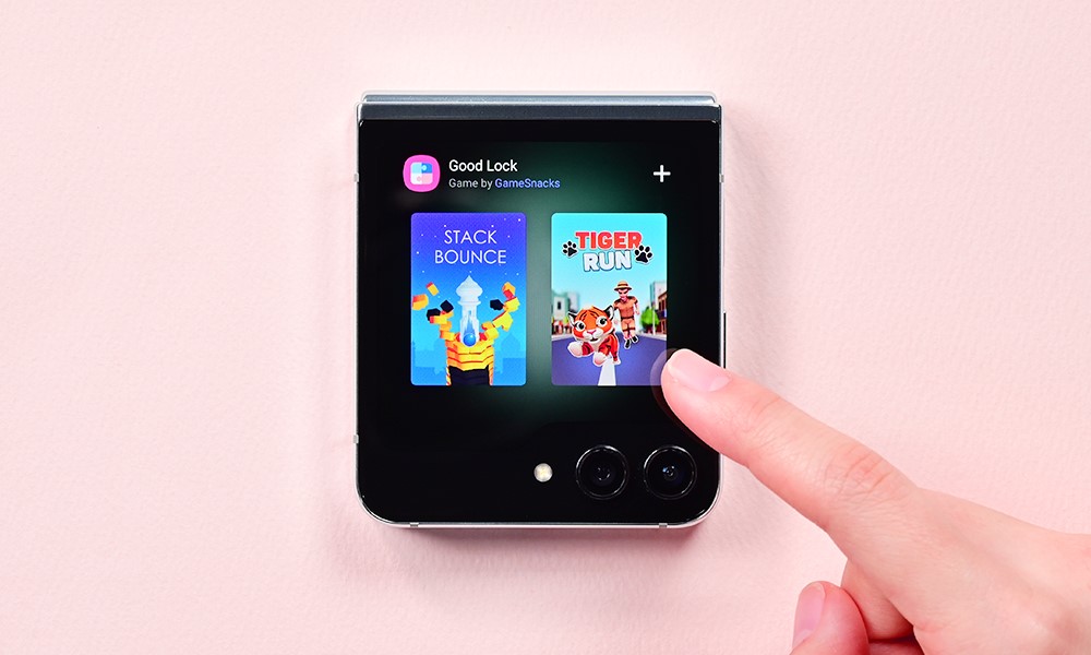 galaxy-z-flip5-game-widgets-created-good-lock