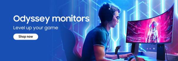Odyssey monitors - Level up your game
