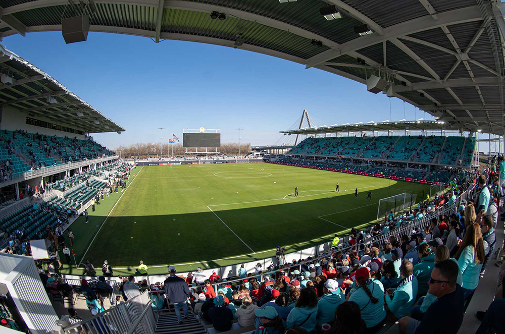 Image for Samsung and the Kansas City Current Kick Off a Historic Season Opener With the Debut of New Videoboard