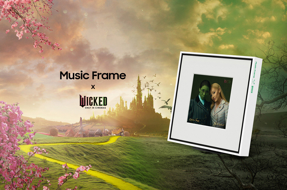Image for Samsung Music Frame WICKED Edition is Now Available