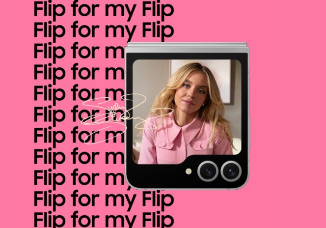 Image for Samsung Galaxy and Sydney Sweeney Give Fans a Chance to ‘Flip for Her Flip’