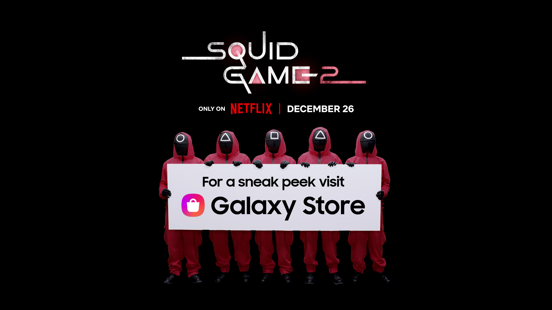 Image for Samsung and Netflix Partner to Offer Exclusive Squid Game Season 2 Sneak Peek on the Galaxy Store