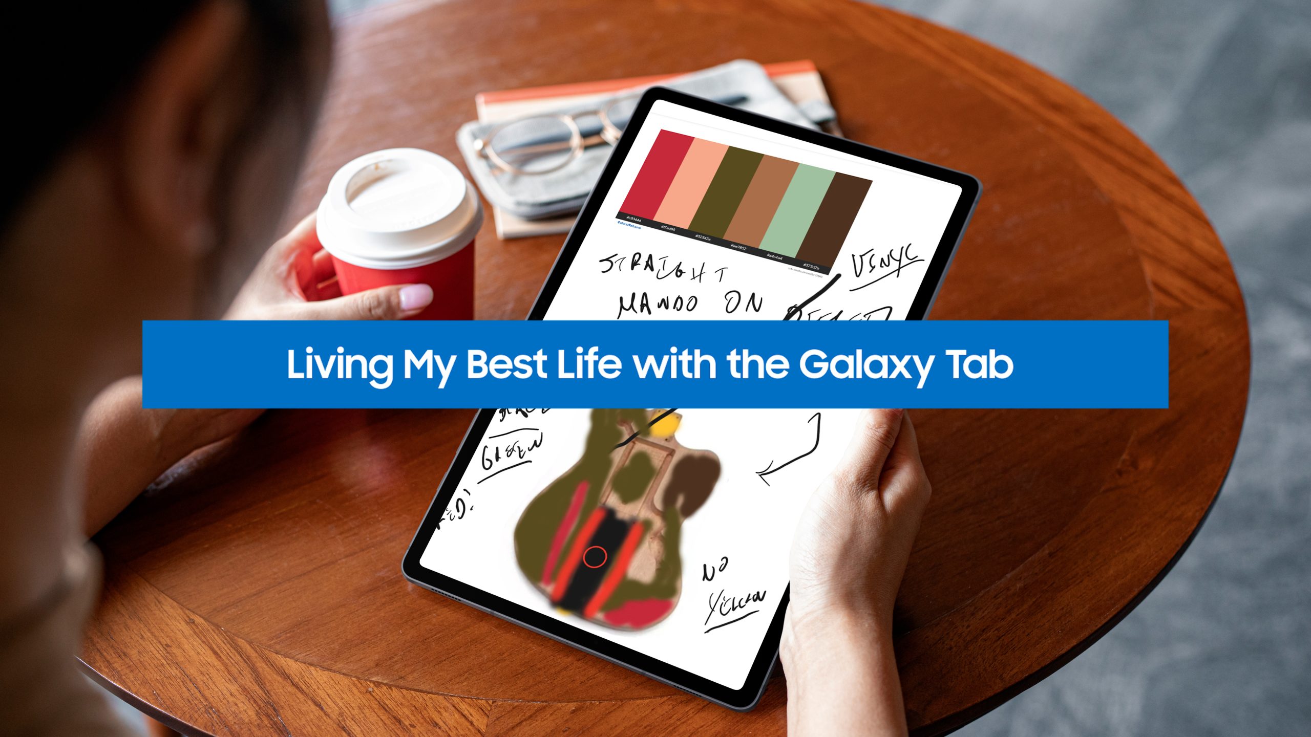 Image for Living My Best Life: Building a Custom Guitar with a Galaxy Tablet & Creative Vision