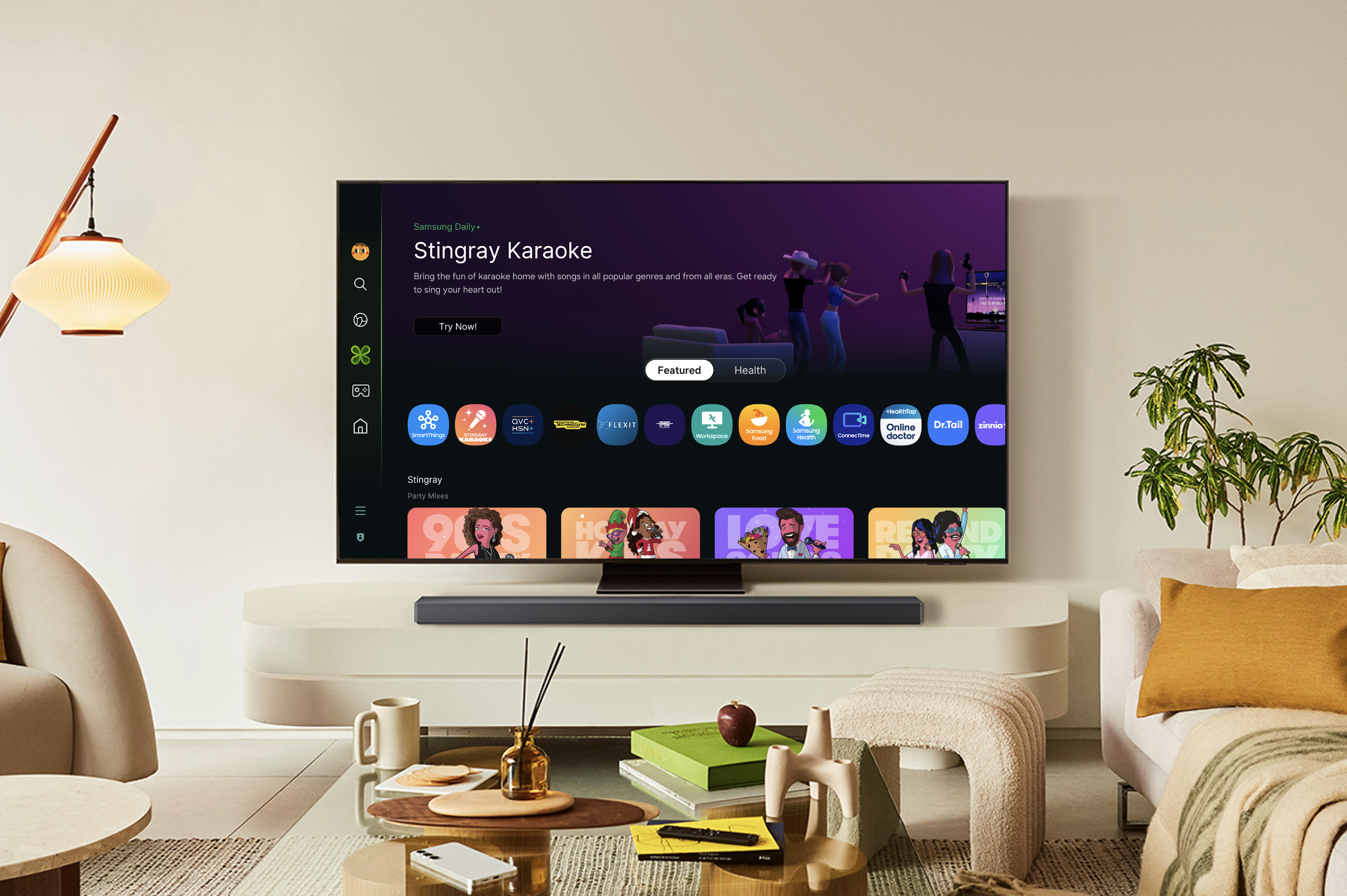 Image for Samsung Reimagines Karaoke Experience with New Mobile Microphone Integration