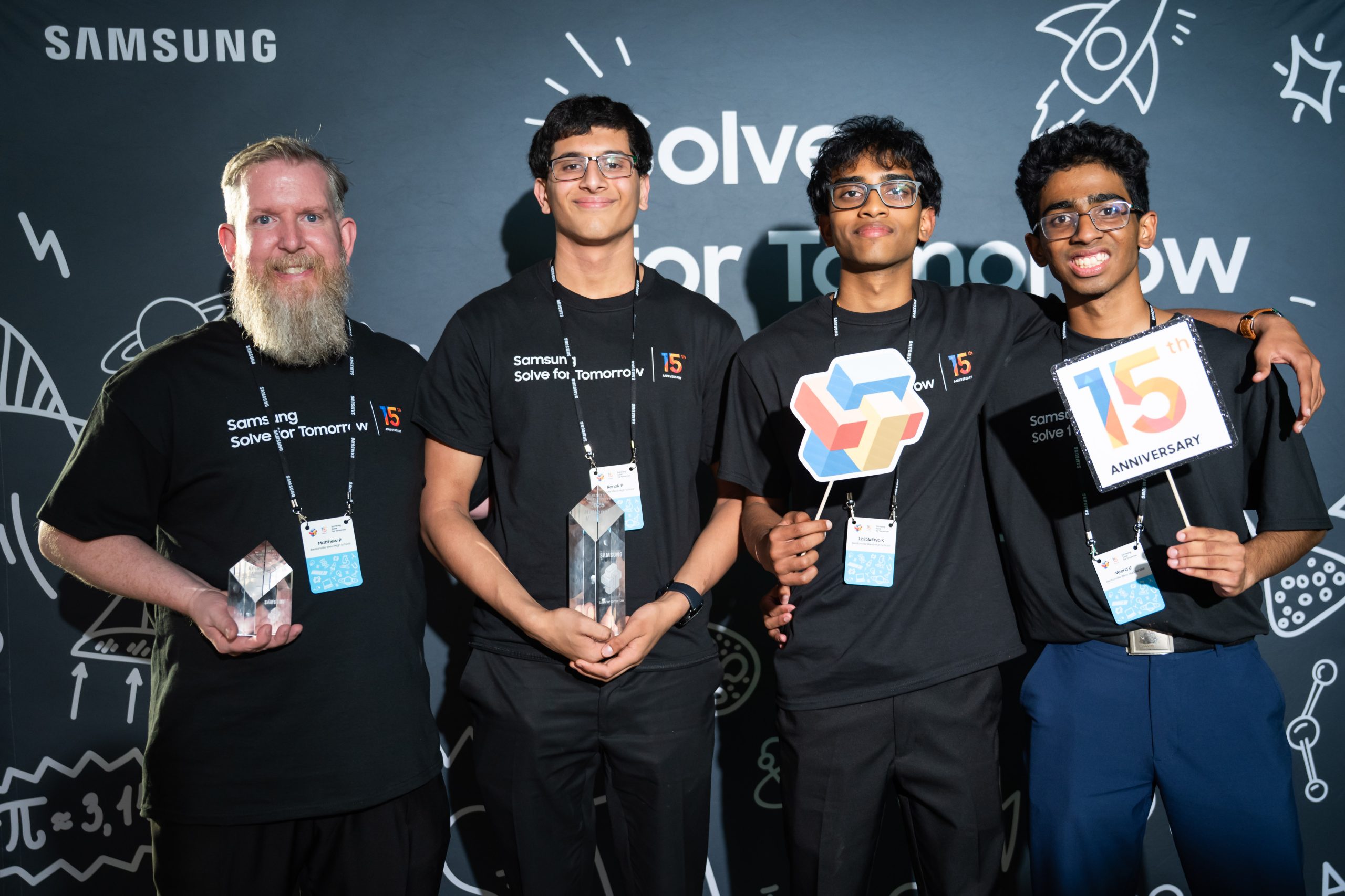 Image for Samsung Awards $300K to National Winners in 15th Annual Solve for Tomorrow STEM Competition