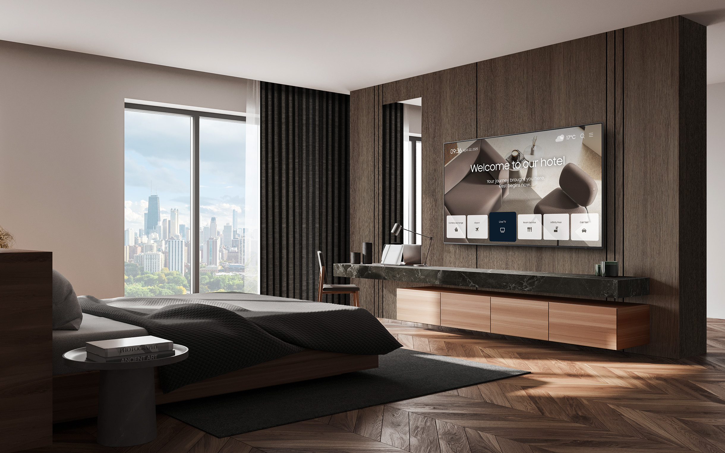 Image for Samsung Debuts New Hotel TV Lineup at HITEC 2025 to Elevate the Connected Guest Journey