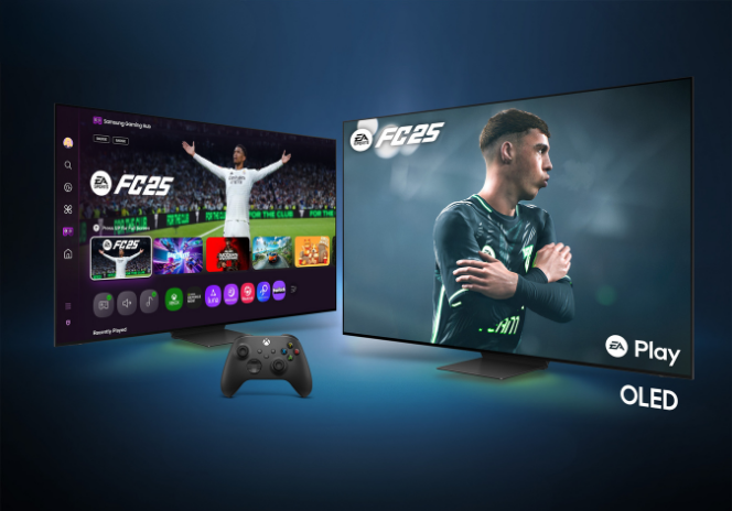 Image for Samsung Partners With Electronic Arts and Xbox To Bring EA SPORTS FC™ 25 to Samsung Gaming Hub