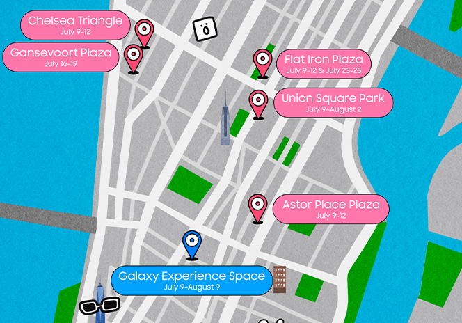 Image for Calling All Samsung Fans: Visit the Galaxy Experience Space in NYC