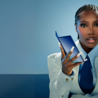 Image for Doechii Unfolds Latest Galaxy Z Series in New Samsung Creative