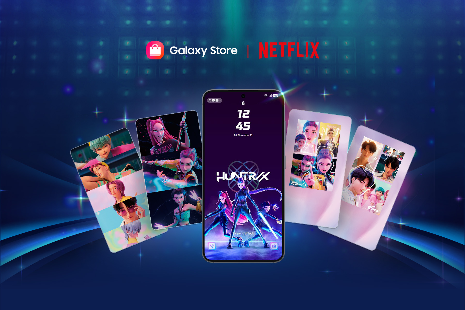 Image for Samsung Electronics Partners with Netflix to Offer Special 'KPop Demon Hunters' Theme