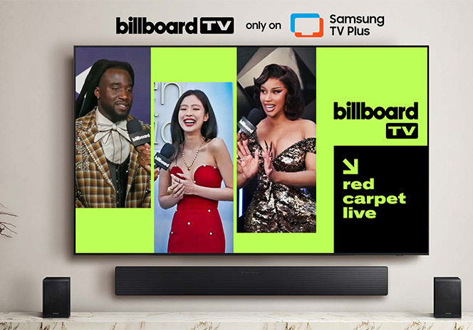 Image for Samsung TV Plus and Billboard Debut BillboardTV, a 24/7 Streaming Destination for Music Culture and News