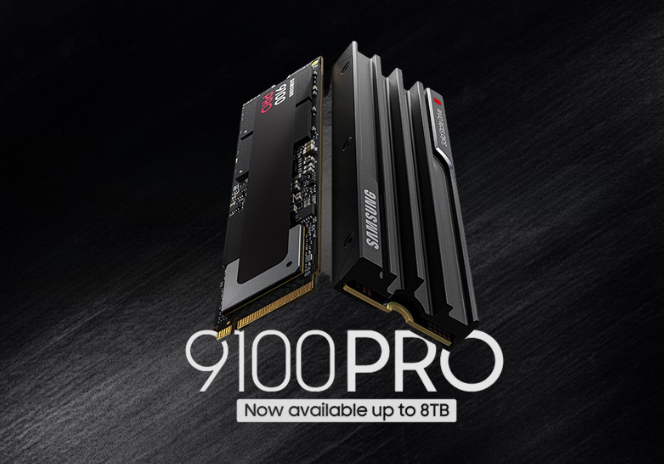 Samsung 9100 PRO Series SSDs Now Available for Purchase in 8TB Capacity