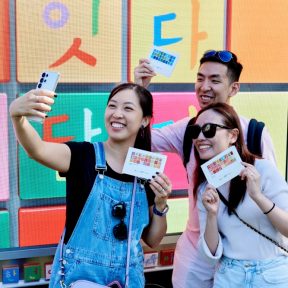 Image for Galaxy AI Meets Hangeul: Samsung Hosts a Traveling Hangeul Art Experience Across Leading U.S. Universities