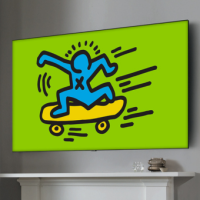 Image for Samsung Art Store Launches New Keith Haring and Jean-Michel Basquiat Collections