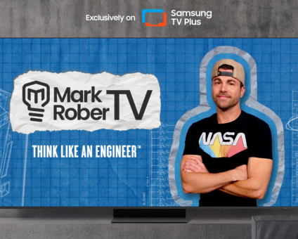 Image for Samsung TV Plus Expands Creator Lineup with the Worldwide Launch of Former NASA Engineer Mark Rober’s First-Ever FAST Channel