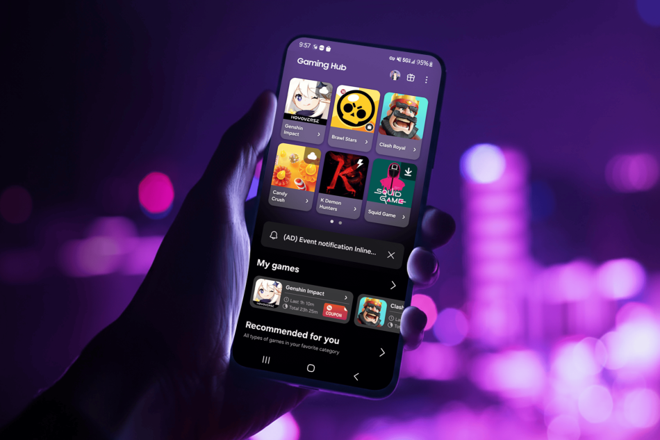 Samsung Mobile Gaming Hub Reshapes Personalized Play