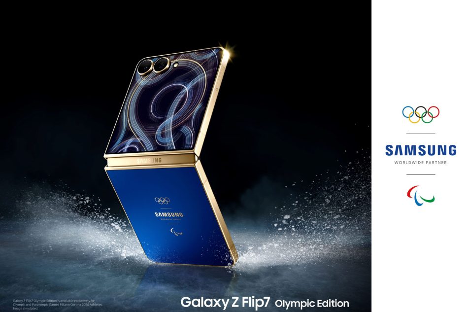 Samsung Unveils Exclusive Galaxy Z Flip7 Olympic Edition, Supporting Athletes’ Entire Milano Cortina 2026 Journey