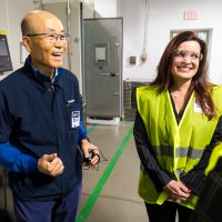 Congresswoman Sheri Biggs and the National Association of Manufacturers visit Samsung in Newberry, S.C., to celebrate National Manufacturing Day