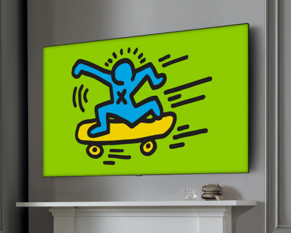 Image for Samsung Art Store Launches New Keith Haring and Jean-Michel Basquiat Collections